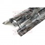 Планка конька круглого R110х2000 ECOSTEEL-БелыйКамень-0.5