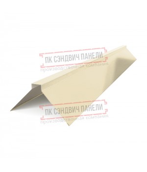 Планка конька плоского 120х120х2000 ПЭ-1015-0.45