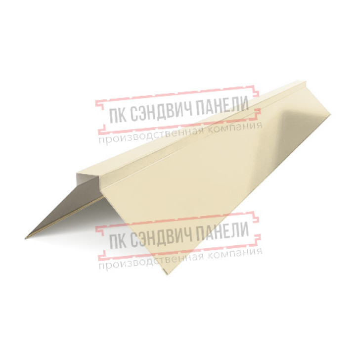 Планка конька плоского 150х150х2000 ПЭ-1015-0.5