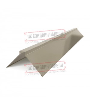 Планка конька плоского 120х120х2000 ПЭ-1035-0.45