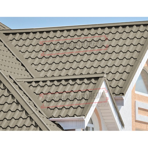 Планка конька плоского 190х190х2000 ПЭ-1035-0.45