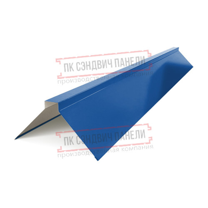 Планка конька плоского простая 115х115х2000 ПЭ-5005-0.45