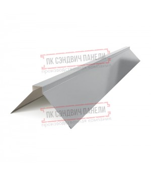 Планка конька плоского простая 115х115х2000 ПЭ-7004-0.45