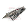 Планка конька плоского 190х190х2000 ECOSTEEL-БелыйКамень-0.5