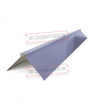 Планка конька плоского 120х120х2000 PURMAN-Galmei-0.5