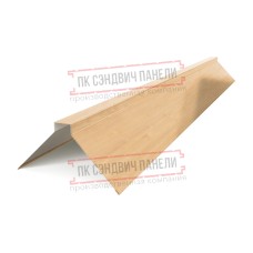 Планка конька плоского 150х150х2000 ECOSTEEL-Клен-0.5