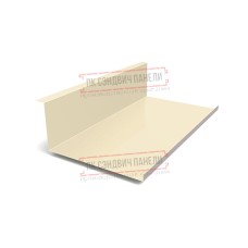 Планка примыкания нижняя 250х122х2000 ПЭ-1015-0.45