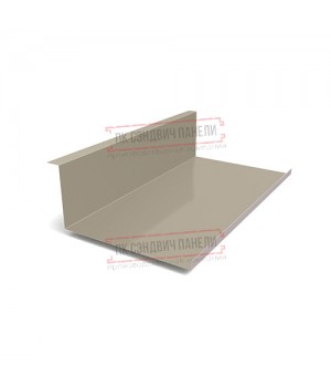 Планка примыкания нижняя 250х122х2000 ПЭ-1035-0.45