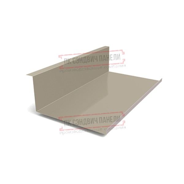 Планка примыкания нижняя 250х122х2000 ПЭ-1035-0.45