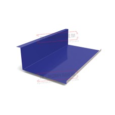 Планка примыкания нижняя 250х122х2000 ПЭ-5002-0.45