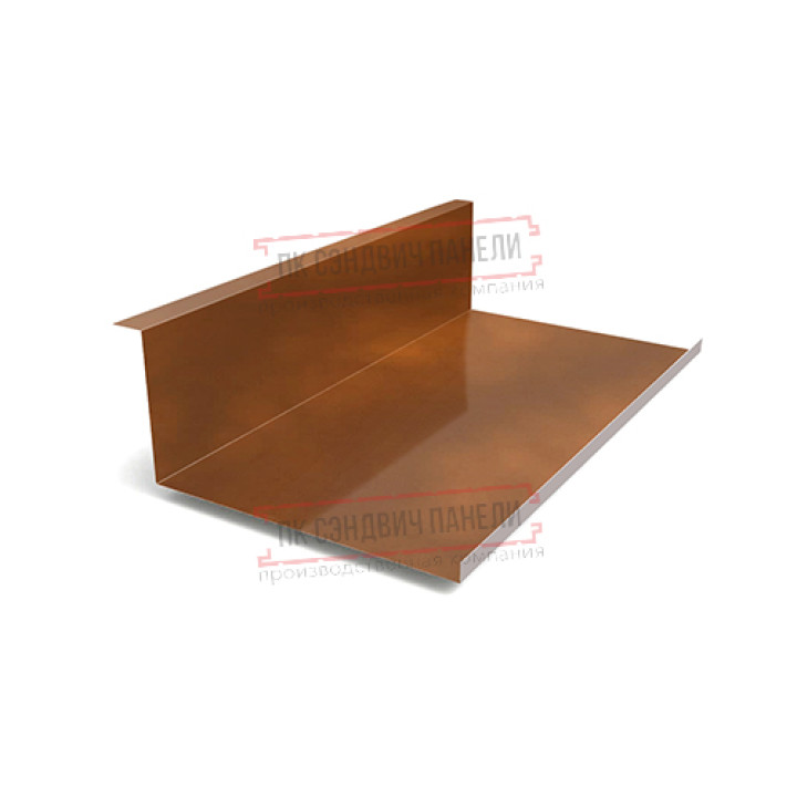 Планка примыкания нижняя 250х122х2000 КЛМА-Anticato-0.5