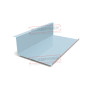 Планка примыкания нижняя 250х122х2000 ПРМ-Met.Blue-0.5