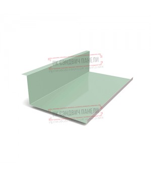 Планка примыкания нижняя 250х122х2000 PURMAN-Tourmalin-0.5
