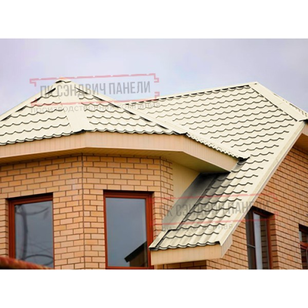 Планка примыкания верхняя 250х147х2000 NormanMP ПЭ-1015-0.5