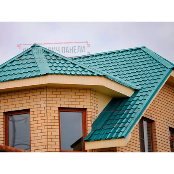 Планка примыкания верхняя 250х147х2000 ПЭ-5021-0.5