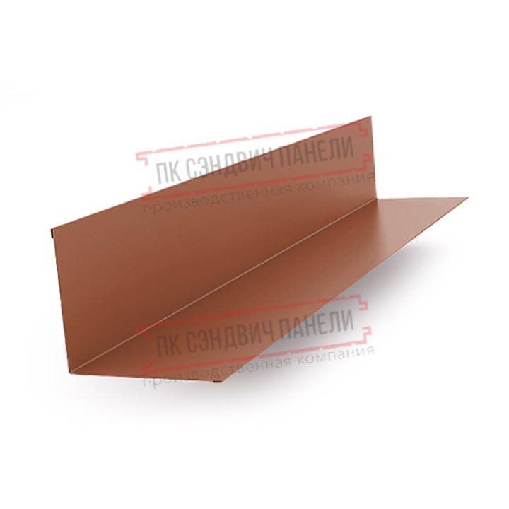 Планка примыкания верхняя 250х147х2000 NormanMP ПЭ-8004-0.5