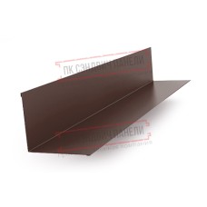 Планка примыкания верхняя 140х90х2000 ПЭ-8017-0.45