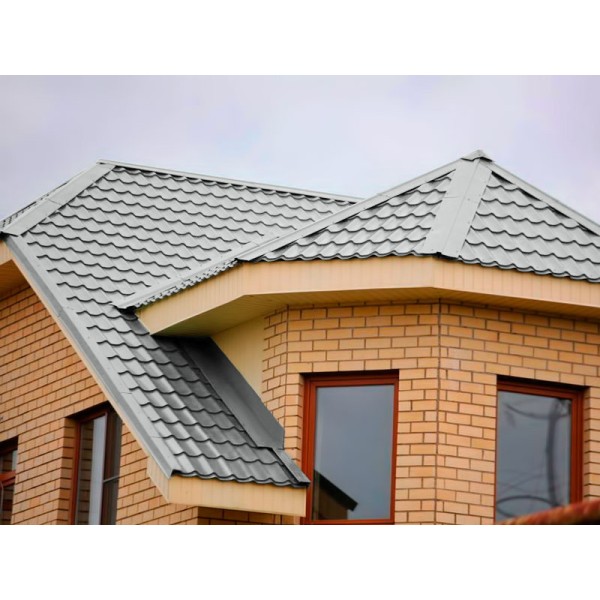Планка примыкания верхняя 250х147х2000 ПЭ-9006-0.45