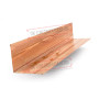 Планка примыкания верхняя 250х147х2000 ECOSTEEL_T-Кедр-0.5