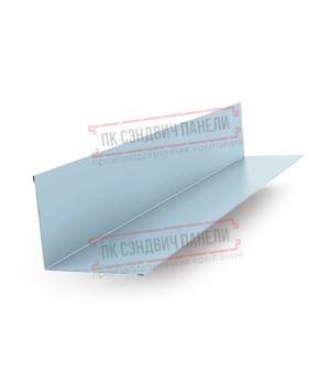 Планка примыкания верхняя 250х147х2000 ПРМ-Met.Blue-0.5