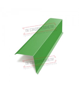 Планка торцевая 135х145х2000 Norman ПЭ-6018-0.5