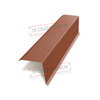 Планка торцевая 95х120х2000 Norman ПЭ-8004-0.5