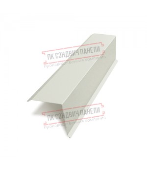 Планка торцевая 135х145х2000 Norman ПЭ-9002-0.5