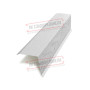 Планка торцевая 95х120х2000 ECOSTEEL_MA-Беленый Дуб-0.5