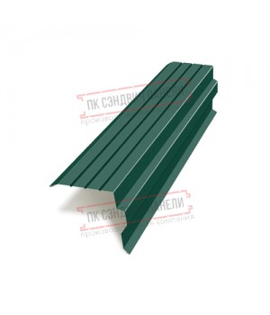 Планка торцевая 90х115х2000 PURMAN-6005-0.5
