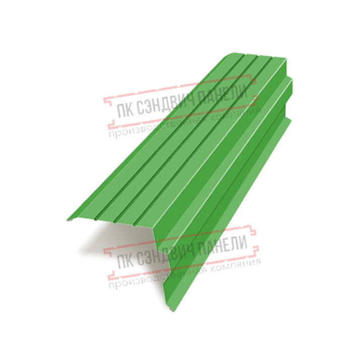 Планка торцевая 90х115х2000 NormanMP ПЭ-6018-0.5