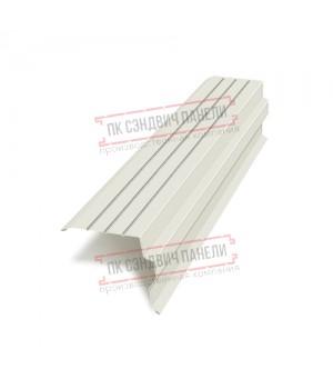 Планка торцевая 90х115х2000 Norman ПЭ-9003-0.5