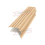 Планка торцевая 90х115х2000 ECOSTEEL-Клен-0.5