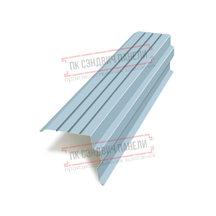 Планка торцевая 90х115х2000 ПРМ-Met.Blue-0.5