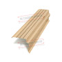 Планка торцевая 90х115х2000 ECOSTEEL_MA-Сосна-0.5