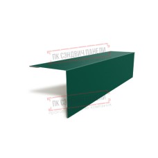 Планка угла наружного 115х115х2000 Norman ПЭ-6005-0.5