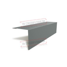 Планка угла наружного 115х115х2000 ПЭ-7005-0.45