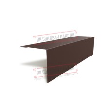 Планка угла наружного 115х115х2000 PURETAN-8017-0.5