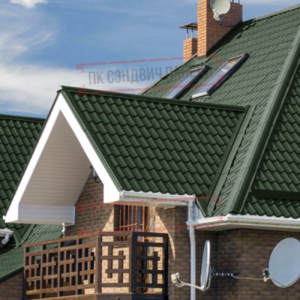 Планка угла наружного 115х115х2000 PURETAN-RR11-0.5