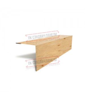 Планка угла наружного 115х115х2000 ECOSTEEL-Сосна-0.5