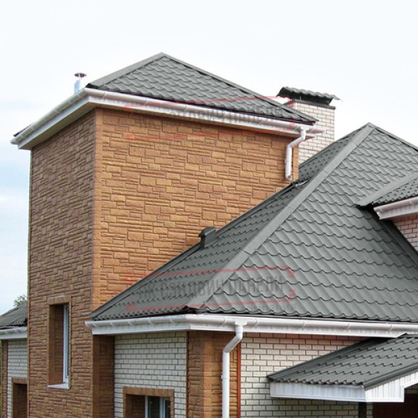 Планка угла внутреннего 115х115х2000 ПЭ-7005-0.45 Планка угла внутреннего 115х115х2000 ПЭ-7005-0.45