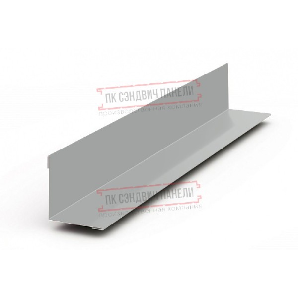 Планка угла внутреннего 115х115х2000 Norman ПЭ-9006-0.5