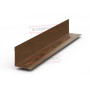 Планка угла внутреннего 115х115х2000 ECOSTEEL_MA-МореныйДуб-0.5