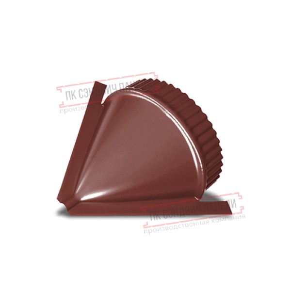 Заглушка конька круглого конусная PURETAN-RR29-0.5