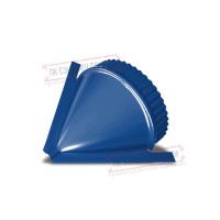 Заглушка конька круглого конусная Norman ПЭ-5005-0.5 Заглушка конька круглого конусная Norman ПЭ-5005-0.5