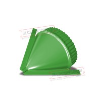 Заглушка конька круглого конусная Norman ПЭ-6018-0.5 Заглушка конька круглого конусная Norman ПЭ-6018-0.5