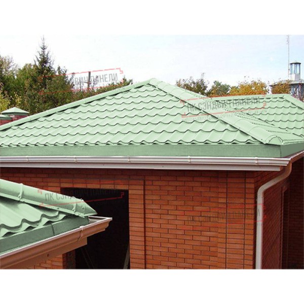 Заглушка конька круглого конусная NormanMP ПЭ-6019-0.5 Заглушка конька круглого конусная NormanMP ПЭ-6019-0.5