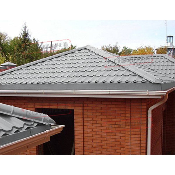 Заглушка конька круглого конусная Norman ПЭ-7004-0.5 Заглушка конька круглого конусная Norman ПЭ-7004-0.5