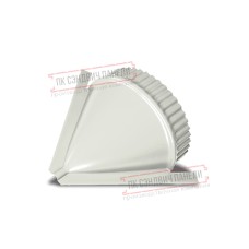 Заглушка конька круглого конусная Norman ПЭ-9002-0.5