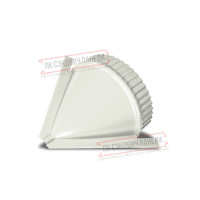 Заглушка конька круглого конусная Norman ПЭ-9003-0.5