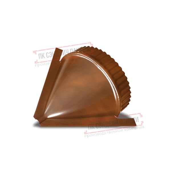 Заглушка конька круглого конусная КЛМА-Anticato-0.5